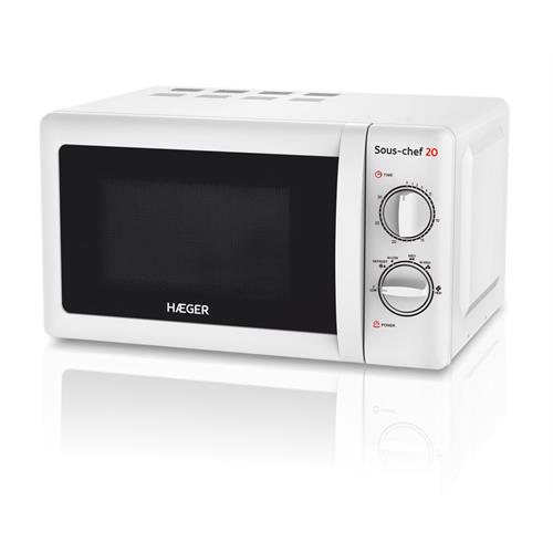 MICRO-ONDAS HAEGER SOUS-CHEF20( 20 Litros - 700 W - 6 )