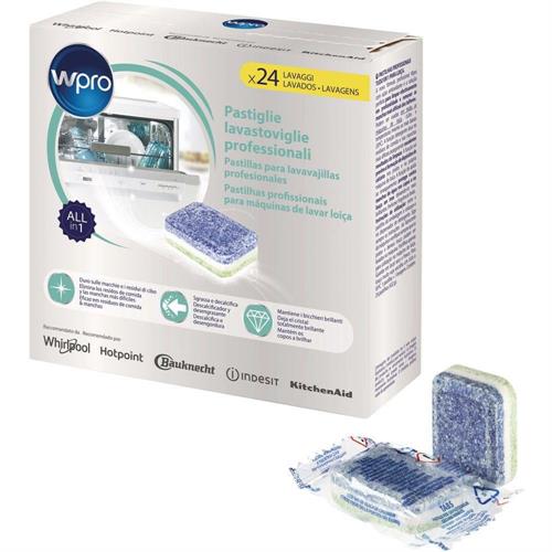 PASTILHAS PARA MÁQUINA DE LAVAR LOIÇA WPRO TAB200( 24 - Pastilhas multifunções para M.L.L. - 18 gramas )