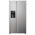 FRIGORÍFICO AMERICANO HAIER HSR5918DIMP( No Frost Total - Platinum Inox - 511 Litros )