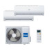 A.C HAIER MULTISPLIT -TIDE2X912( 8.871 Btu_h + 10.918 Btu_h - 9.553 Btu_h + 11.600 Btu_h - A++ )