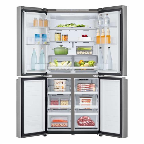 FRIGORÍFICO AMERICANO LG GMB860PYDE( Total No Frost - Prime Silver - 530 Litros )