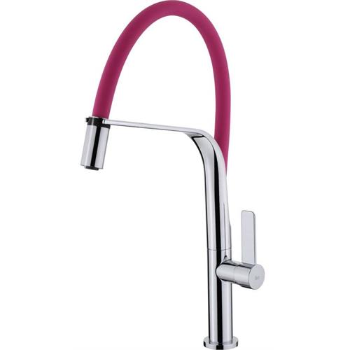 TORNEIRA MISTURADORA TEKA FO997FP ( Rosa - Monocomando para lava-louças com cano giratório - Fi... )