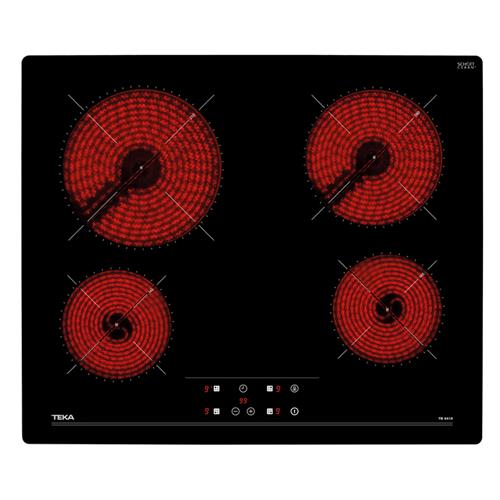 PLACA VITROCERÂMICA TEKA TB6415( Vitrocerâmica - 4 Z - 6300 W )( Vitrocerâmica - 4 Z - 6300 W )