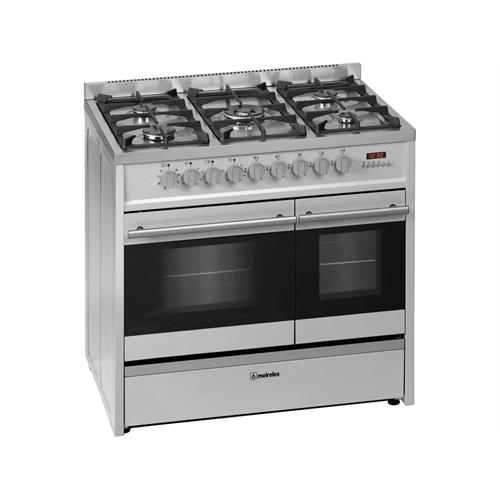 FOGÃO MEIRELES E916X( Aço inoxidável - 5 G - Multifunções )