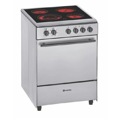 FOGÃO MEIRELES E605X( Vitrocerâmica - 4 Z - Multifunções )