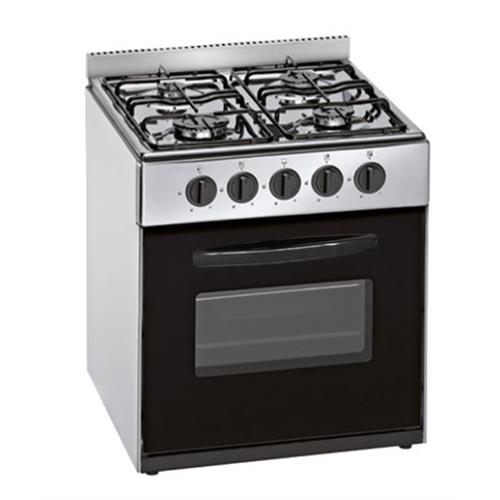 FOGÃO MEIRELES N500X ST( Aço inoxidável - 4 G - Gás )