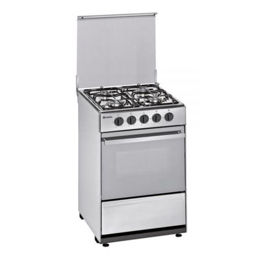 FOGÃO MEIRELES N520X_NAT( Aço inoxidável - 4 G - Gás )