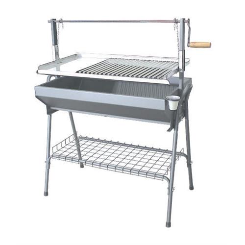 GRELHADOR ALPIS SANTANA 80M ( Grelha em inox sem soldaduras - Grelha elevatória, muito prá... )