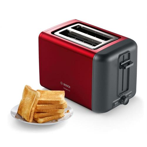 TORRADEIRA BOSCH TAT3P424( 970 W - 2 - Aço inoxidável _ Vermelho )