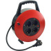 ENROLA CABOS GARZA 430012 ( Preto _ vermelho - 4 tomadas 2P + T Schuko - Cabo H05VV-F 3... )