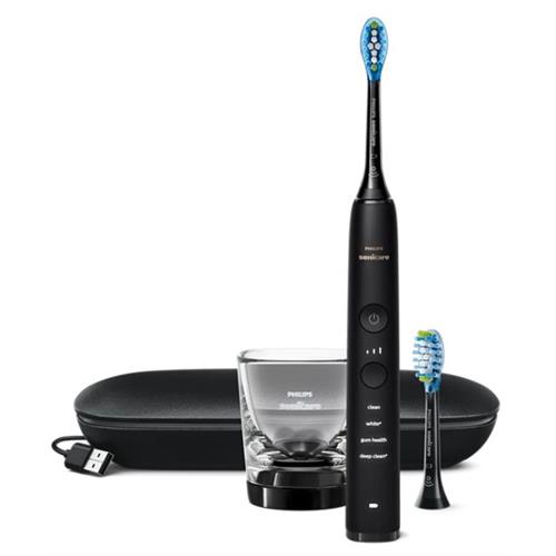 ESCOVA DE DENTES ELÉTRICA PHILIPS HX9913_18( Recarregável - 62000 rpm - Preto )( Recarregável - 62000 rpm - Preto )
