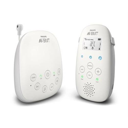 INTERCOMUNICADOR PHILIPS BEBES SCD713_26 ( 330 m - Branco - Tecnologia DECT garante zero interferência... )