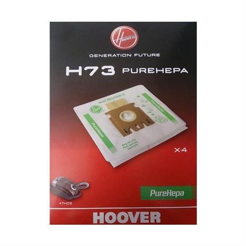 SACO ASPIRADOR HOOVER H73( 4 - Saco PUREHEPA microfibra H73 compatível com ATHOS )