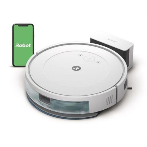 ASPIRADOR SEM SACO IROBOT ROOMBACOMBO115BRANCO ( Branco - Aspira com o dobro da potência e lava numa só pass... )