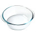 FORMA PYREX REDONDA 20CM 1,1L -207B100( 1 Litros - 20 x 18 x 5 cm - Vidro )