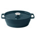CAÇAROLA PYREX FERRO FUNDIDO OVAL SC2AC29( 29 cm - 4 Litros - Verde )