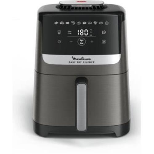 FRITADEIRA SEM ÓLEO MOULINEX EZ551HF0( 1700 W - 5 Litros - Preto _ Silver )