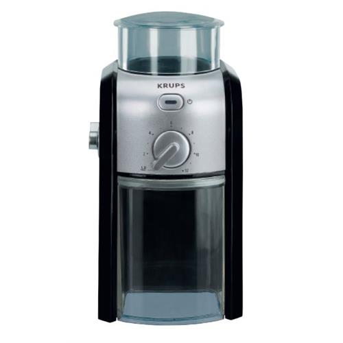 MOINHO DE CAFÉ KRUPS GVX242( 110 W - 225 gr (grãos) e 80 gr (café moído) - Preto _ Metalizado )