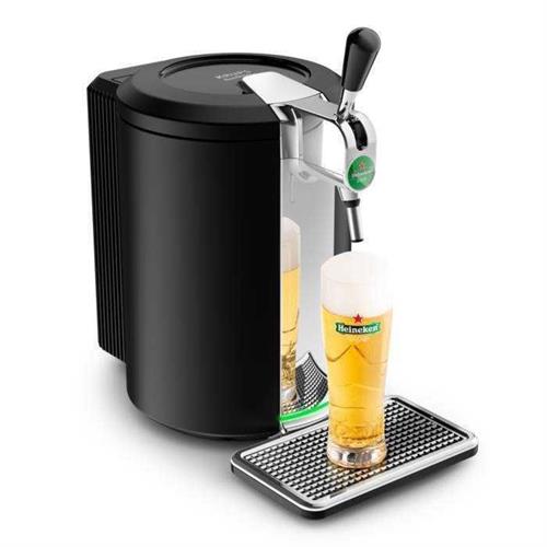 MÁQUINA DE CERVEJA PRESSÃO KRUPS VB450E10 ( 65 W - Preto - Capacidade do barril de cerveja: 5 L - Indic... )