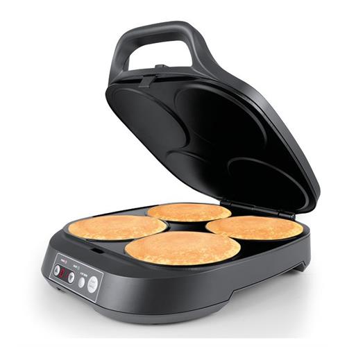 MÁQUINA PANQUECAS e SNACKS FLAMA 4U-4906FL( 2000 W - 4 unidades - Preto )
