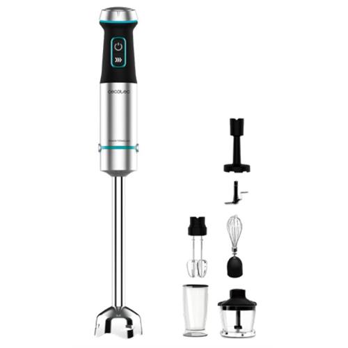 VARINHA CECOTEC POWER TITANBLACK 1200XL PERFECTCREAM&CRUSH( 1200 W - Inox - Silver _ Preto )( 1200 W - Inox - Silver _ Preto )