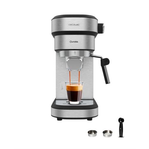 MÁQUINA DE CAFÉ EXPRESSO CECOTEC CAFELIZZIA 790 STEEL DUO( 1350 W - 20 Bares - 1,2 L )( 1350 W - 20 Bares - 1,2 L )