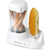 MÁQUNA CACHORROS ORBEGOZO PR3500 ( 350 W - Branco - De 1 a 6 salsichas - Pino vertical para o ... )