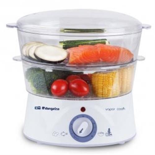 MÁQUINA COZINHAR a VAPOR ORBEGOZO CO4000( 400 W - 5 L - Branco )