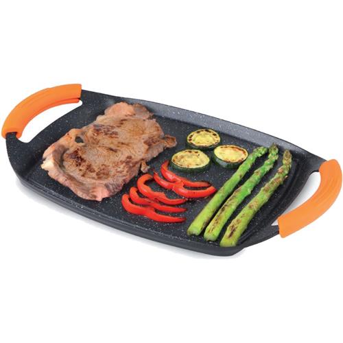 GRELHADOR ORBEGOZO GDB3600( Placa - 22,5 x 29 cm - Preto )