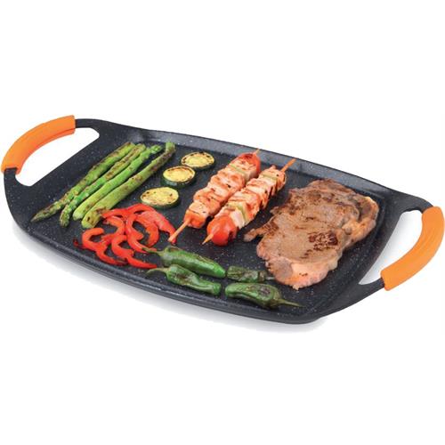 GRELHADOR ORBEGOZO GDB4700( Placa - 28,5 x 38 cm - Preto )