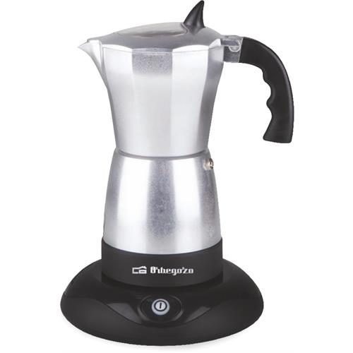 CAFETEIRA ORBEGOZO KFE660( 480 W - 3 a 6 Chávenas - Silver _ Preto )