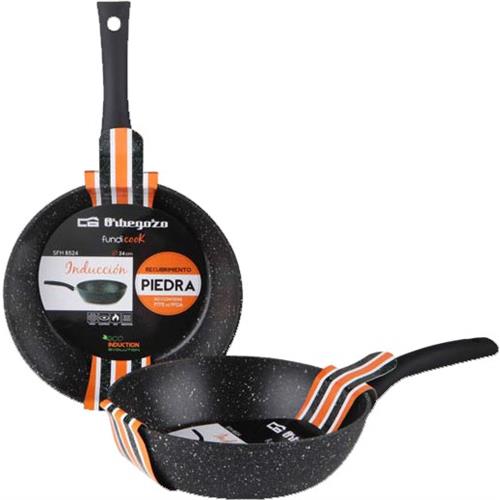 FRIGIDEIRA ORBEGOZO SFH8532 ( 32 cm - Preto - Alumínio forjado anti-aderente - Cobertura ... )