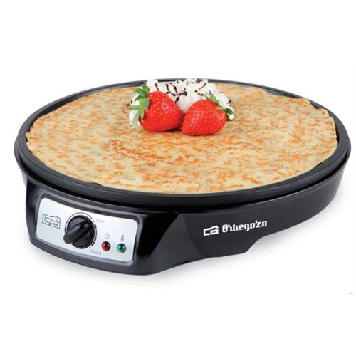 MÁQUINA CREPES ORBEGOZO CM2360 ( 1000 W - Preto - Para fazer crepes, panquecas, omeletes e o... )