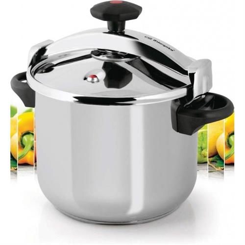 PANELA DE PRESSÃO ORBEGOZO HPL12070 ( 12 Litros - Inox - Segurança tripla - Sistema de bloqueio p... )