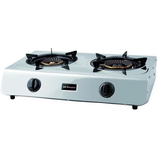 FOGÃO PORTÁTIL ORBEGOZO FO2710( 7700 W - 2 G - 14,5 60,5 x 39 cm (AxLxP) )