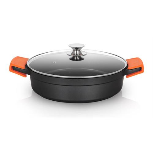 CAÇAROLA ORBEGOZO CDB1028( 28 cm - 4,2 Litros - Preto )