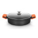 CAÇAROLA ORBEGOZO CDB1028( 28 cm - 4,2 Litros - Preto )