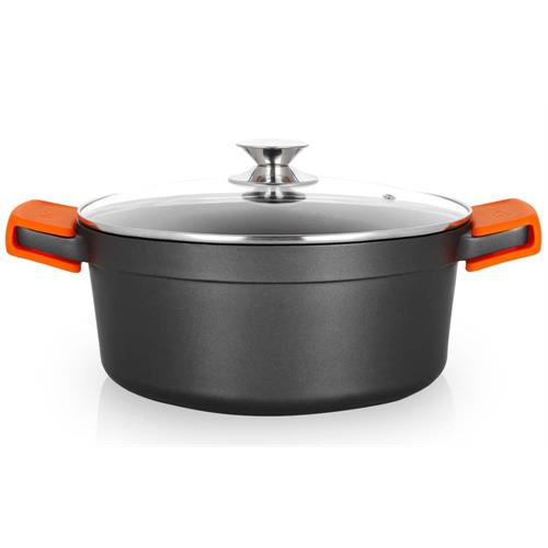 CAÇAROLA ORBEGOZO CDH3028( 28 cm - 4,5 Litros - Preto )