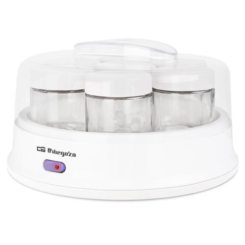 IOGURTEIRA ORBEGOZO YU2350 ( 15 W - Branco - Permite elaborar os teus próprios iogurtes ... ) ( 15 W - Branco - Permite elaborar os teus próprios iogurtes ... )