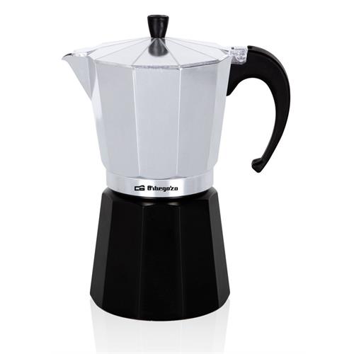 CAFETEIRA ORBEGOZO KFM330 ( 3 Chávenas - Alumínio Cinza _ Preto - Utilização em placas ... )