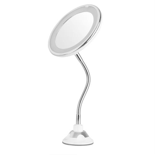 ESPELHO COSMÉTICO ORBEGOZO ESP1020 ( Cromado - Luz LED circular para observar todos os detalhes ... )