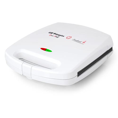 SANDUICHEIRA ORBEGOZO SW7100 ( 1500 W - Branco - Revestimento antiaderente - Sanduiches pe... )