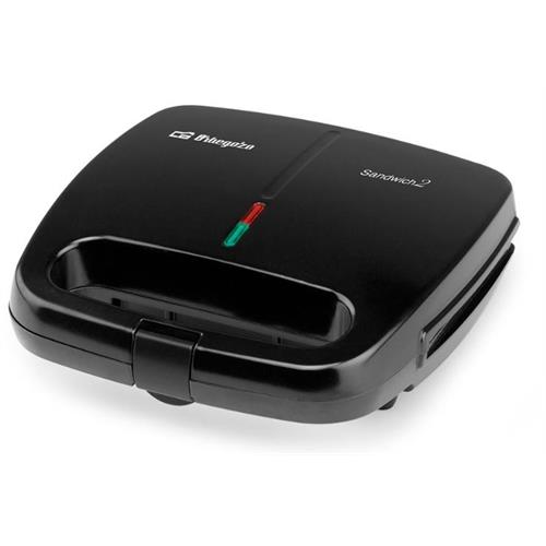 SANDUICHEIRA ORBEGOZO 800W.2UN.PRET-SW4910 ( 800 W - Preto - Pilotos luminosos de funcionamento e temper... )