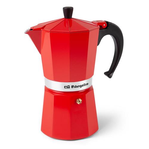 CAFETEIRA ORBEGOZO KFR1240 ( 12 Chávenas - Vermelho - Pega ergonómica - Interior de fáci... )