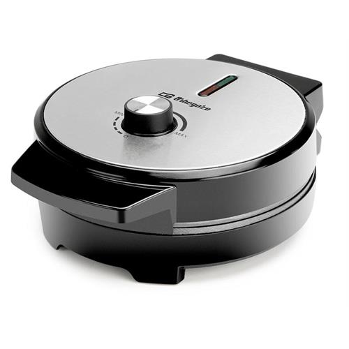 MAQUINA WAFFLES ORBEGOZO WL1600 ( 1000 W - Silver - Diâmetro: 19,7 cm - Superfície superior d... )