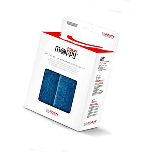 PANOS MICROFIBRA POLTI PANOSMOPPY( 2 - Azul - Panos de microfibra - Laváveis na máquina )