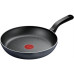 FRIGIDEIRA TEFAL H0560542( 26 cm - Interior antiaderente Titanium - Exterior antiaderente - Preto )