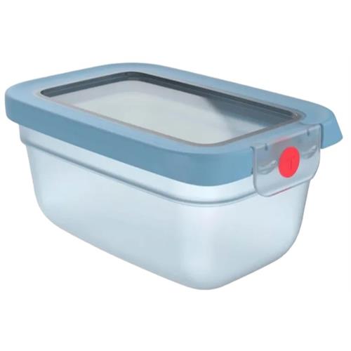 CAIXA HERMÉTICA TEFAL N1210410 ( 0,75 Litros - Azul - Sistema de abertura _ fecho: oneClick ... )