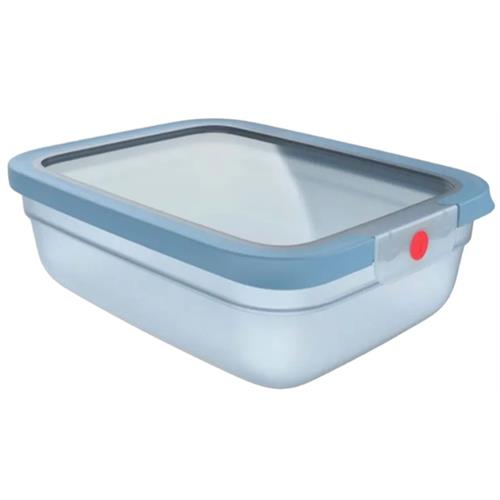 CAIXA HERMÉTICA TEFAL N1211310 ( 2,3 Litros - Azul - Sistema de abertura _ fecho: oneClick ... )