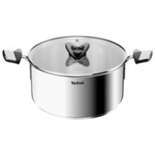 TACHO TEFAL E32846PT ( 24 cm - Inox - Resistente a utensílios metálicos - Tampa pr... ) ( 24 cm - Inox - Resistente a utensílios metálicos - Tampa pr... )